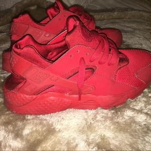 Nike Red Huaraches